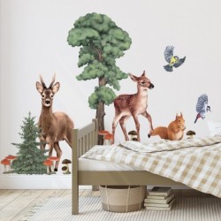 Seinakleebis forest animals 2