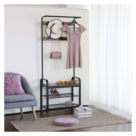 Riidenagi 33,7 x 72 x 183 cm, tumepruun | FreshDesign.ee