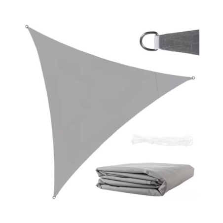 Puri päikesevari 3x3x3m - hall | FreshDesign.ee