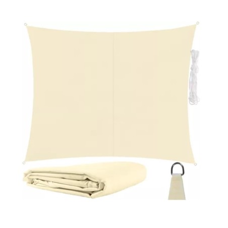 Puri päikesevari 3x2m - beež | FreshDesign.ee