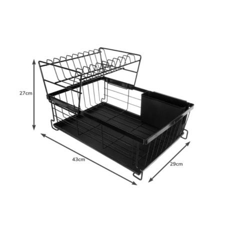 Kahe tasandiline nõude kuivatusrest