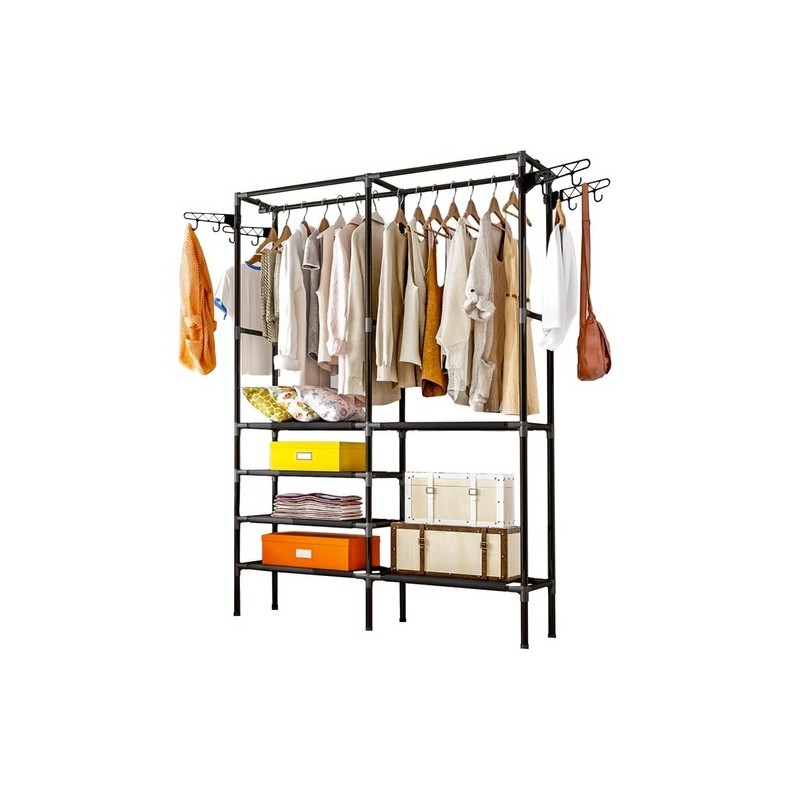 Riiul riidenagi stange must | FreshDesign.ee