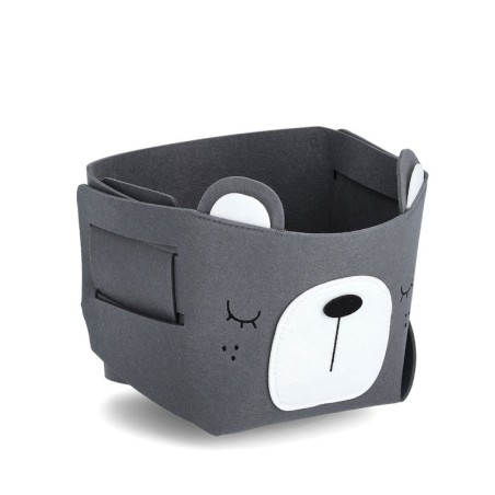 Vildist hoiukorv karu, hall | FreshDesign.ee