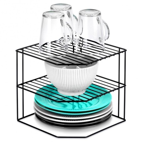 Must metallist kööginurgariiul | FreshDesign.ee