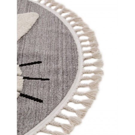 Lastetoa vaip Momo hall Ø 120 cm Ümmargune | FreshDesign.ee