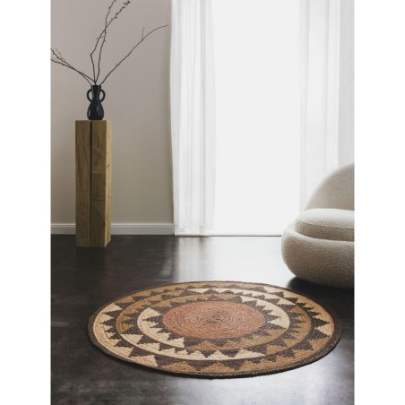Jute VAIP Sahara pruun Ø 120 cm Ümmargune