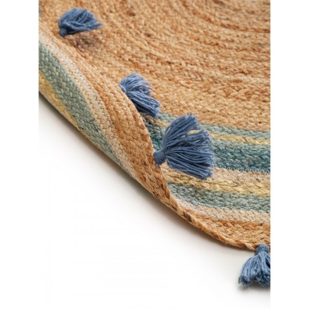 Lastetoa vaip Lovis türkiis 115 cm Ümmargune | FreshDesign.ee