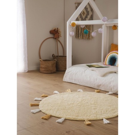 Pestav lastetoa VAIP Malu kollane Ø 100 cm Ümmargune