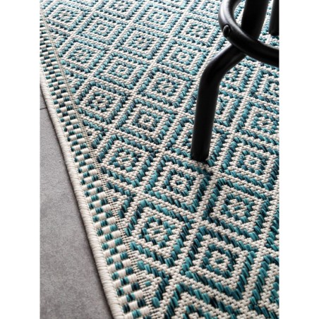 SISE- JA VÄLISVAIP Runner Cleo sinine 80x240 cm | FreshDesign.ee