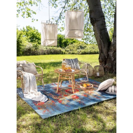 SISE- JA VÄLISVAIP Artis värviline/sinine 80x165 cm