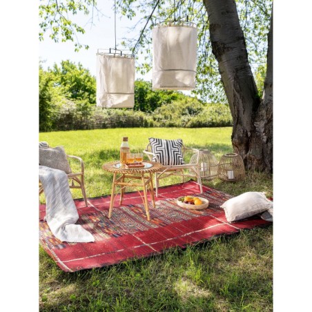 SISE- JA VÄLISVAIP Artis värviline/punane 80x165 cm