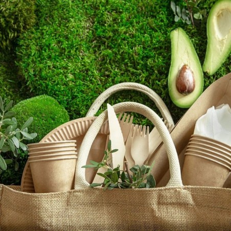 Ühekordsed puidust noad 16,5 cm 20 tk.