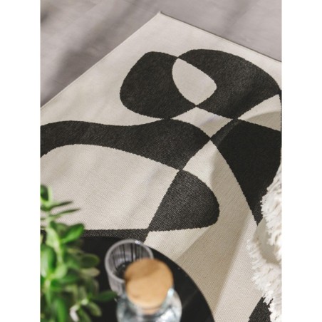 SISE- JA VÄLISVAIP Taro must/Valge 80x150 cm | FreshDesign.ee