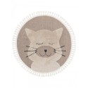 Lastetoa vaip Momo cat beež Ø 120 cm | FreshDesign.ee