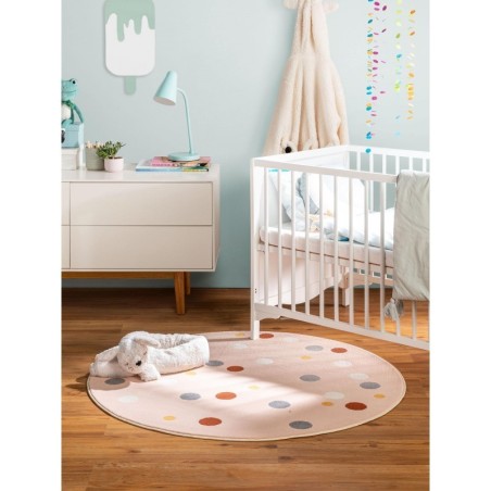 Lastetoa vaip Juno pink Ø 120CM