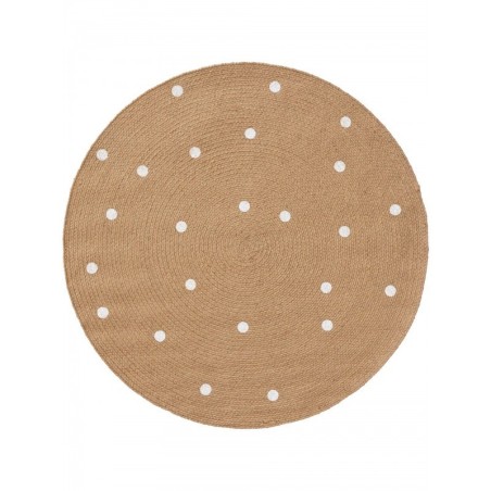 Lastetoa jutevaip pippa helepruun Ø115 | FreshDesign.ee