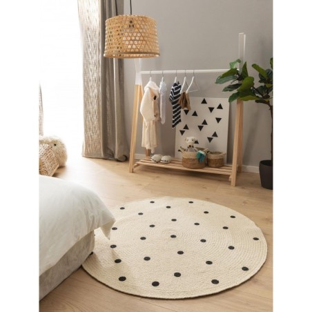 Laste vaip Pippa Cream Ø 160 cm ümmargune