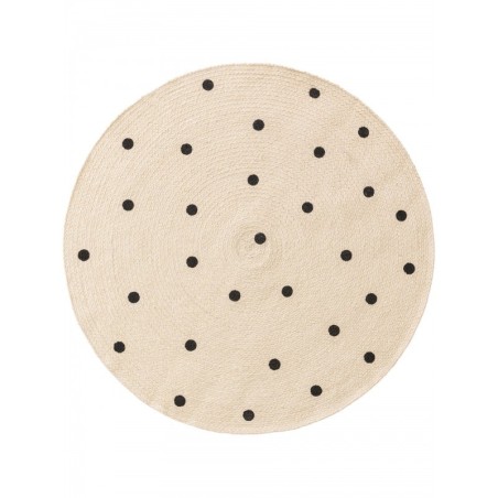 Lastetoa jutevaip pippa cream Ø80 | FreshDesign.ee