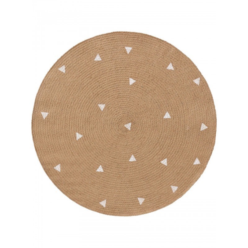 Lastetoa jutevaip pippa helepruun Ø115 | FreshDesign.ee