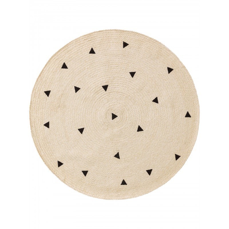 Laste vaip Pippa Cream Ø 120 cm ümmargune | FreshDesign.ee