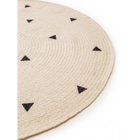 Laste vaip Pippa Cream Ø 120 cm ümmargune | FreshDesign.ee