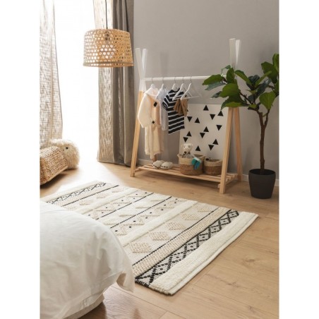 Lastetoa villavaip Anni 80x120 cm invory