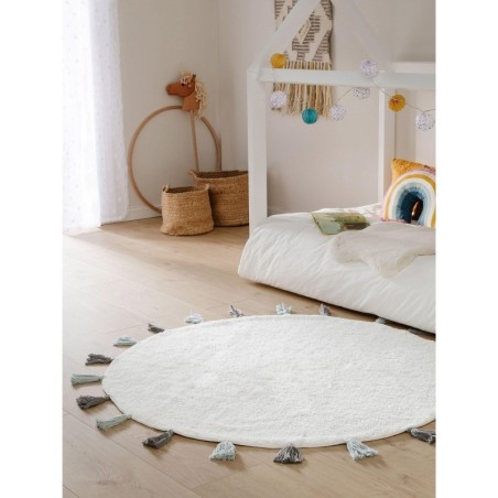 Pestav lastevaip Malu Blue Ø 80 cm ümmargune