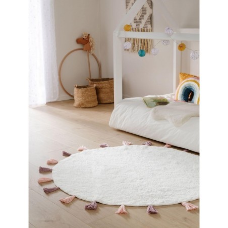 Pestav lastetoa vaip Malu rose Ø 120 cm