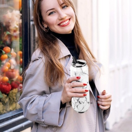 Termokruus, marmorist purk, 700 ml