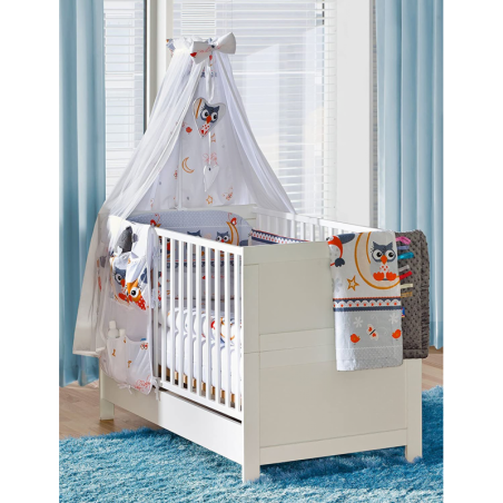 Lastevoodi 140x70 Basic valge