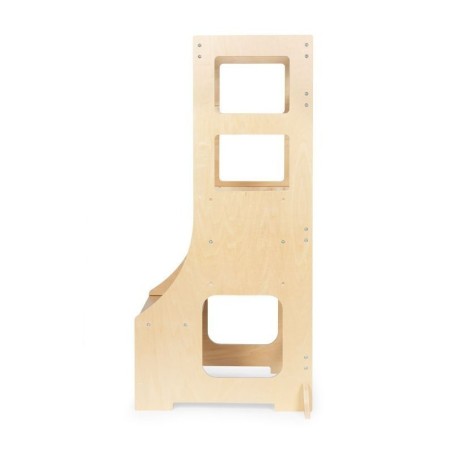 Laste puidust köögiabiline, naturaalne