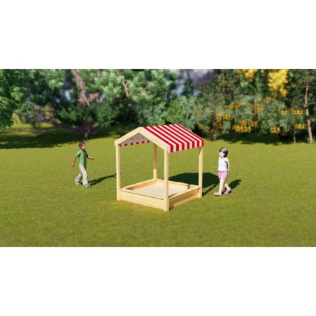 CLASSIC WORLD EDU puidust liivakast varikatusega | FreshDesign.ee