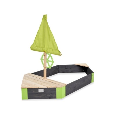 Puidust liivakast EXIT Aksent Laev 190 x 90 cm | FreshDesign.ee