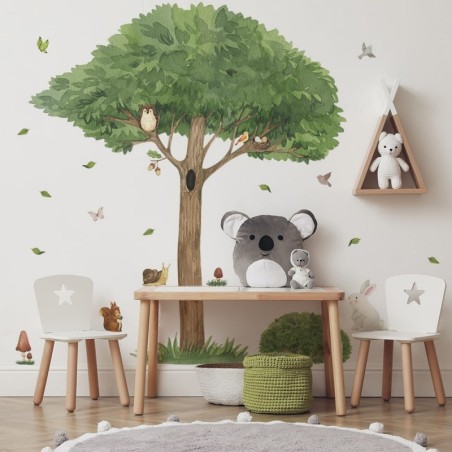 Seinakleebiste komplekt puu XL