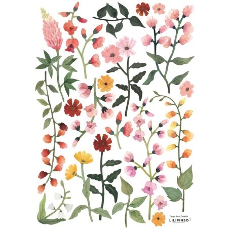 Seinakleebis metsalilled | FreshDesign.ee