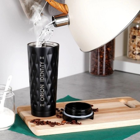 Termokruus, teras, must, 500 ml | FreshDesign.ee