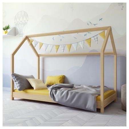 Voodi bella 80x180 cm, naturaalne | FreshDesign.ee