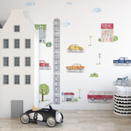 Seinakleebis mõõdupuu autotee | FreshDesign.ee