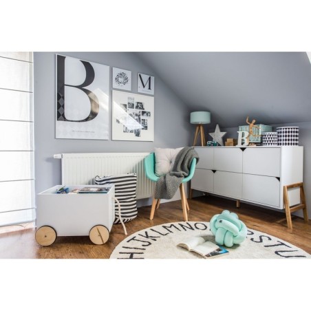 Suur mänguasjakast valge | FreshDesign.ee