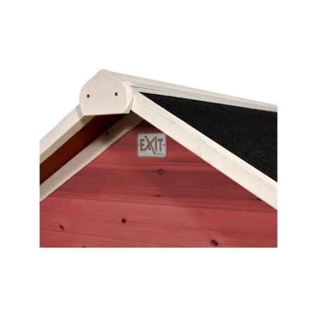 EXIT Loft 100 puidust mängumaja - punane