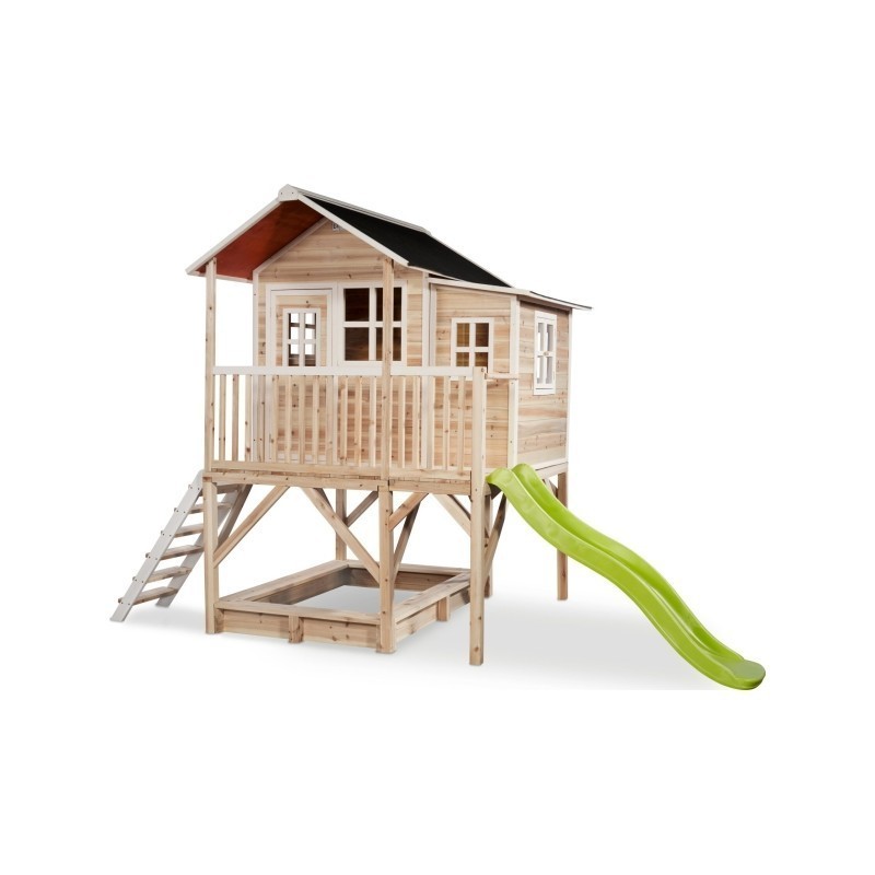 EXIT Loft 550 puidust mängumaja - naturaalne | FreshDesign.ee