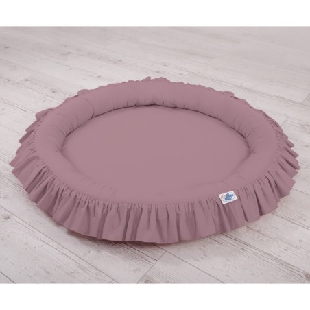 Mängumatt pesa ümmargune, pastell violett | FreshDesign.ee