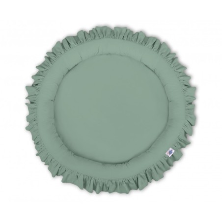 Mängumatt pesa ümmargune, pastell roheline | FreshDesign.ee