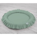 Mängumatt pesa ümmargune, pastell roheline | FreshDesign.ee