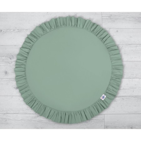 Mängumatt ümmargune, pastell roheline