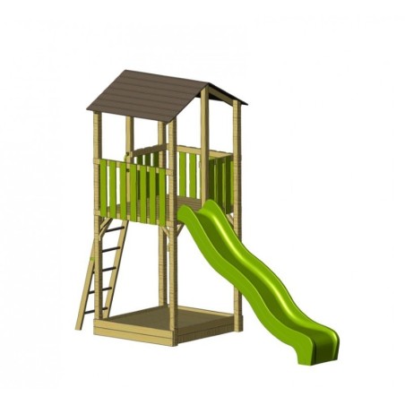 Klassikaline mänguväljak C6 liumäe, topelt... | FreshDesign.ee