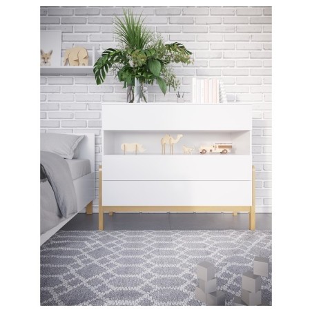 Kummut valge, 90x100 cm