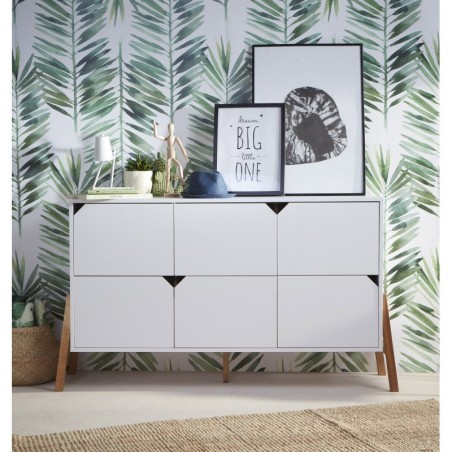 Lotta 6 sahtliga kummut snow valge | FreshDesign.ee