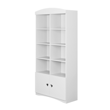 Raamaturiiul Julia valge, 186 x 90 cm | FreshDesign.ee