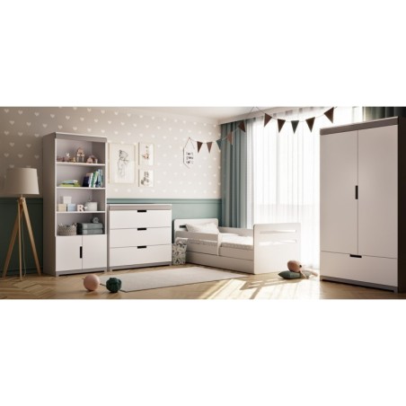 Riidekapp valge, 182x100 cm